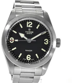 Tudor Ranger M79950-0001 39mm Stainless steel Black