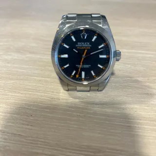 Rolex Milgauss 116400 40mm Stainless steel Black