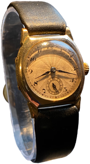 Rotary Claridge Yellow gold sunburst