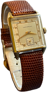 Girard-Perregaux Gents Dress Watch 10k Yellow Gold Filled Silver and Golden