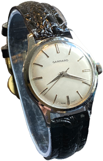 Garrard & Co. Gents Dress Watch Chrome plated$steel back