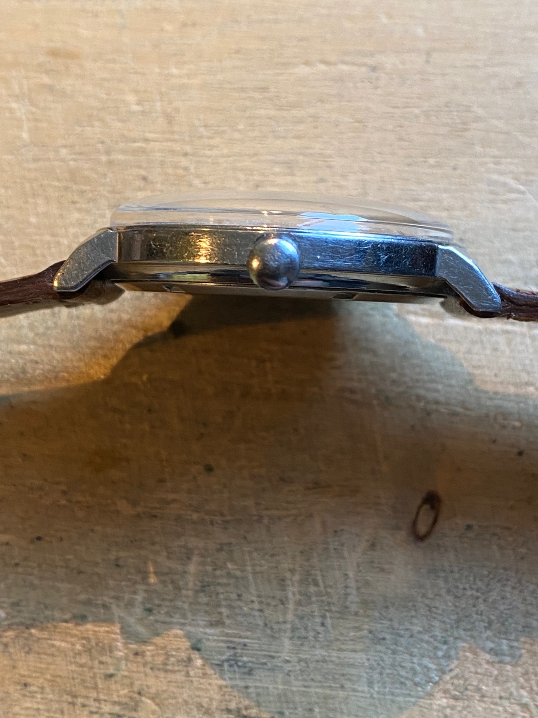 Croton Watch Co. Buccaneer chrome plated$steel back 1940 | Dealer 