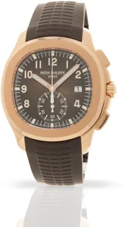 Patek Philippe Aquanaut 5968R-001 42mm Rose gold Brown