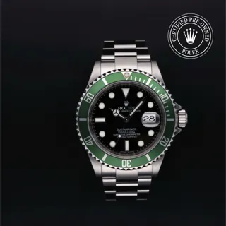 Rolex Submariner Date 16610 T Stainless steel Black