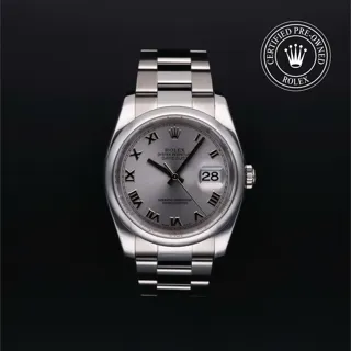 Rolex Datejust 36 116200 Stainless steel Silver