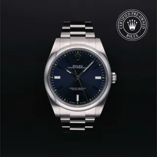 Rolex Oyster Perpetual 39 114300 Stainless steel Blue