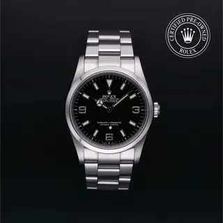 Rolex Explorer 114270 Stainless steel Black