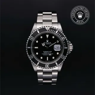 Rolex Submariner 16610 Stainless steel Black