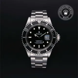 Rolex Submariner 16610 Stainless steel Black