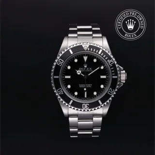 Rolex Submariner 14060M Stainless steel Black