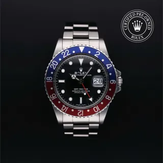 Rolex GMT-Master 16750 40mm Stainless steel Black