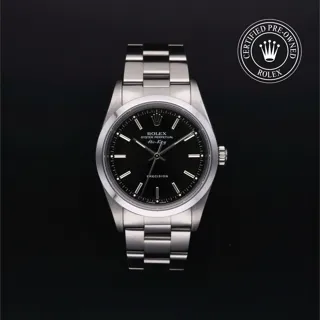 Rolex Air King 14000 34mm Stainless steel Black