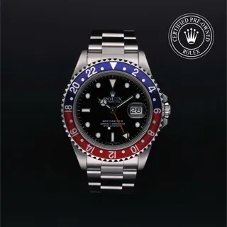 Rolex GMT-Master 16700 40mm Stainless steel Black