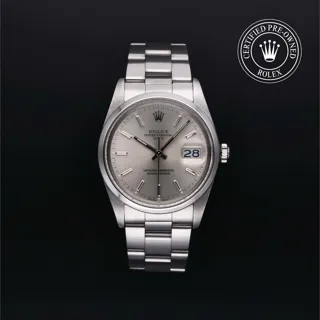 Rolex Oyster Perpetual Date 15000 Stainless steel Weiss