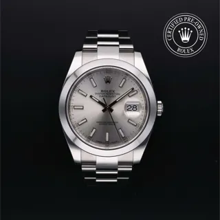 Rolex Datejust 41 126300 Stainless steel Silver