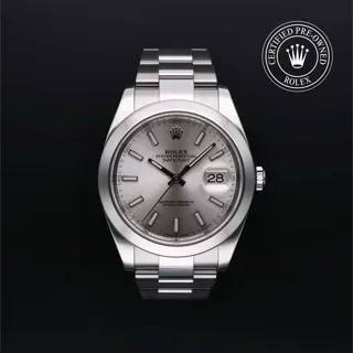 Rolex Datejust 41 126300 Stainless steel Silver