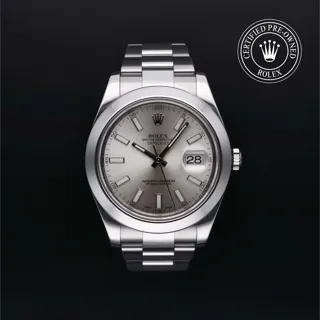 Rolex Datejust II 116300 Stainless steel Weiss