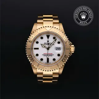 Rolex Yacht-Master 40 16628 Yellow gold Weiss