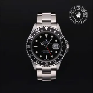 Rolex GMT-Master II 16710 Stainless steel Black