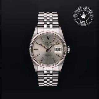 Rolex Datejust 16014 Stainless steel Black