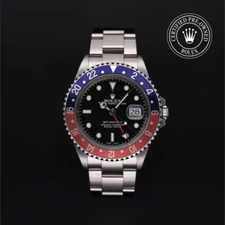 Rolex GMT-Master II 16710 40mm Stainless steel Black