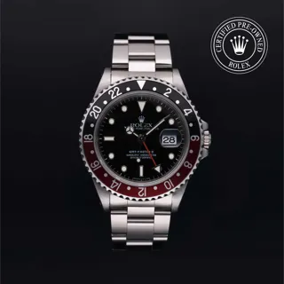 Rolex GMT-Master II 16710 40mm Stainless steel Black