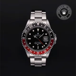 Rolex GMT-Master II 16710 40mm Stainless steel Black