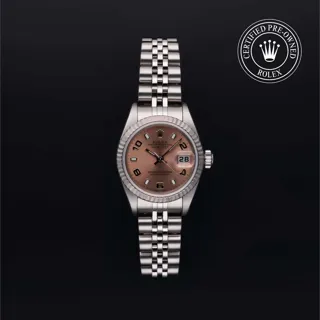 Rolex Lady-Datejust 79174 Stainless steel Rose