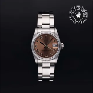 Rolex Datejust 68240 Stainless steel Pink