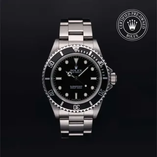 Rolex Submariner 14060 Stainless steel Black