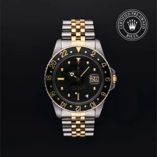 Rolex GMT-Master 16753 40mm bicolour Black