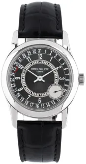 Patek Philippe Calatrava 6000G-010 39mm White gold Gray