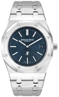 Audemars Piguet Royal Oak 15202ST.OO.1240ST.01 39mm Stainless steel Blue