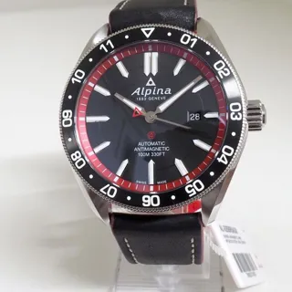 Alpina Alpiner 44mm Steel Black