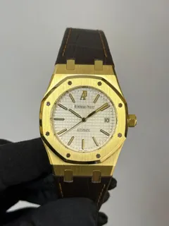 Audemars Piguet Royal Oak 15300BA.OO.D088CR.01 39mm Yellow gold Silver