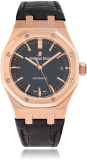 Audemars Piguet Royal Oak 15450OR.OO.D002CR.01 37mm Rose gold Black