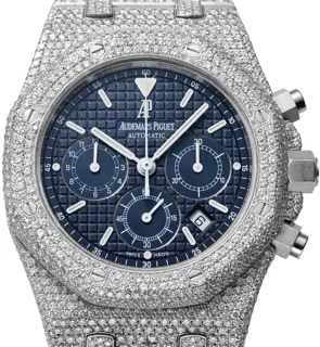 Audemars Piguet Royal Oak Chronograph 25860ST.00.1110ST.03 Stainless steel and Diamond blue