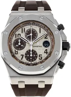 Audemars Piguet Royal Oak Offshore 26470ST.OO.A801CR.01 Ceramic and Stainless steel Beige