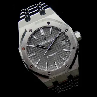 Audemars Piguet Royal Oak Selfwinding 15450ST.OO.1256ST.02 ( OAK  ) 37mm Steel Grey