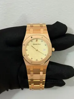 Audemars Piguet Royal Oak 56175OR.OO.0789OR.02 Rose gold Champagne