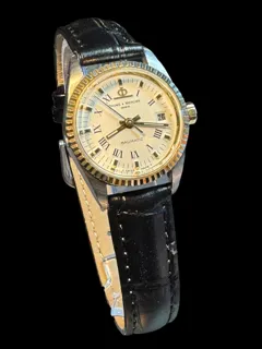 Baume & Mercier Baumatic Yellow gold and Stainless steel White