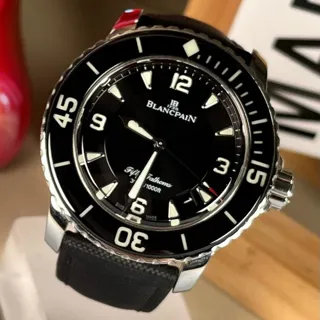 Blancpain Fifty Fathoms 5015-1130-52 45mm Steel Black