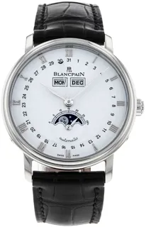 Blancpain Villeret 6263-1127-55A 38mm Steel White