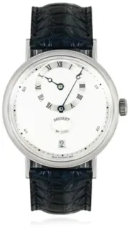 Breguet Classique 5187PT/15/986 35.5mm Platinum Silver