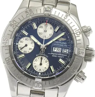 Breitling Superocean A13340 42mm Steel Blue