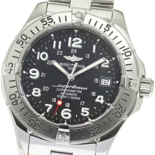 Breitling Superocean A17360 42mm Steel Black