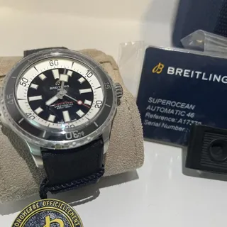 Breitling Superocean A17378211B1S1 46mm Stainless steel Black