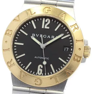 Bulgari Diagono LCV35SG 35mm yg Black