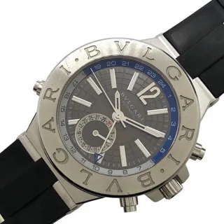 Bulgari Diagono DG40SGMT 40mm Steel Grey