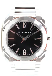 Bulgari Octo 102031 BGO41BSSD 41mm Steel Black